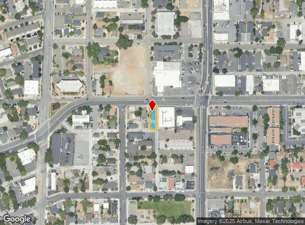  620 Ryland St, Reno, NV Parcel Map