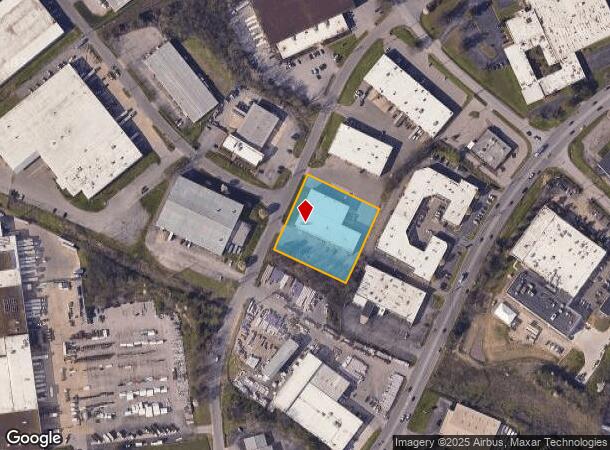  1869 Elm Tree Dr, Nashville, TN Parcel Map