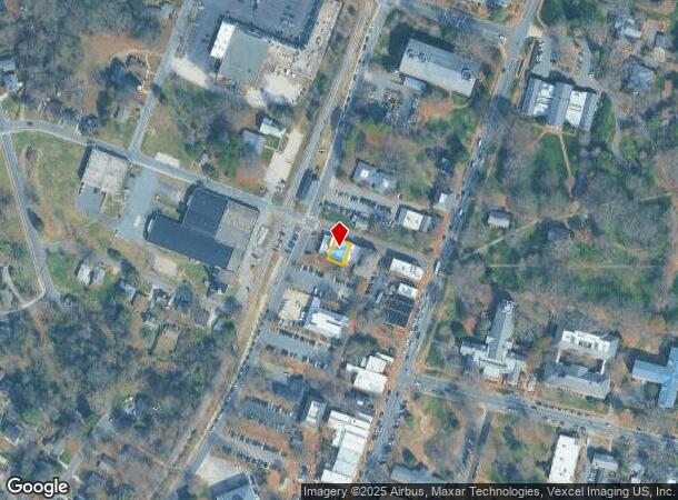 127 Depot St, Davidson, NC Parcel Map