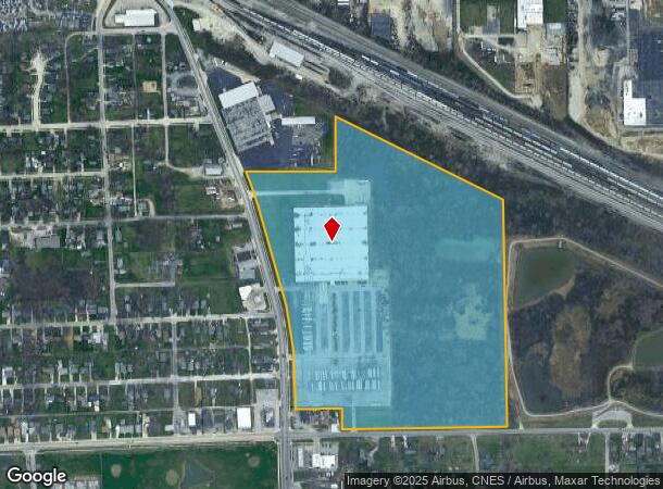 3301 Wayne Trce, Fort Wayne, IN Parcel Map