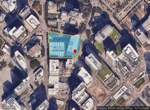  2021 Mckinney Ave, Dallas, TX Parcel Map