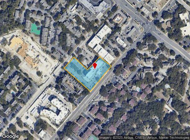  7203 Wurzbach Rd, San Antonio, TX Parcel Map