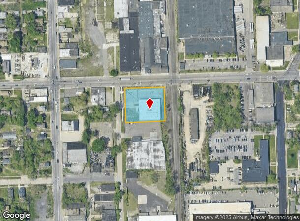  6400 E Nevada St, Detroit, MI Parcel Map