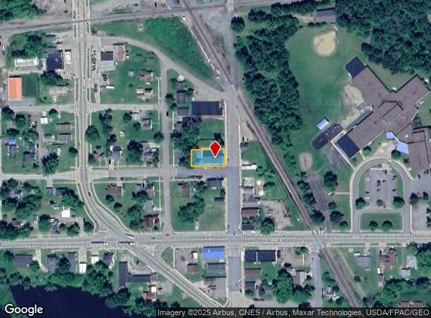 200 N Main St, Merrillan, WI Parcel Map