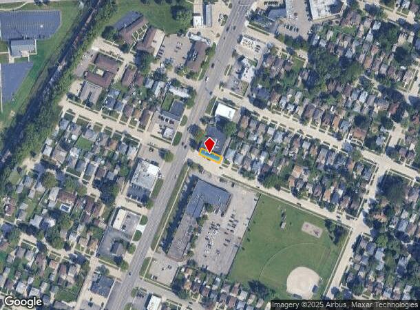 7343 Allen Rd, Allen Park, MI Parcel Map
