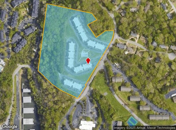  5873 Lake Resort Ter, Chattanooga, TN Parcel Map