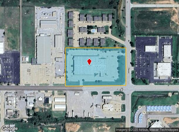 2515 E Broadway St, Altus, OK Parcel Map