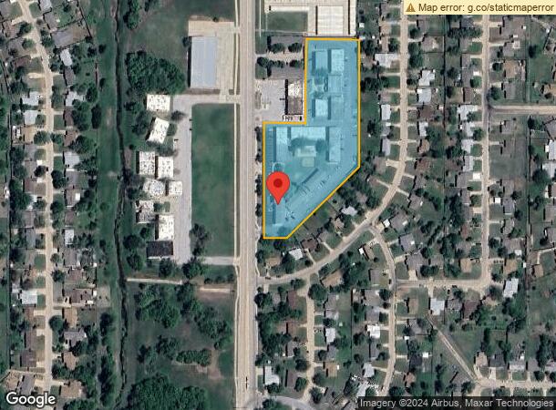  2309 Nw 38Th St, Lawton, OK Parcel Map