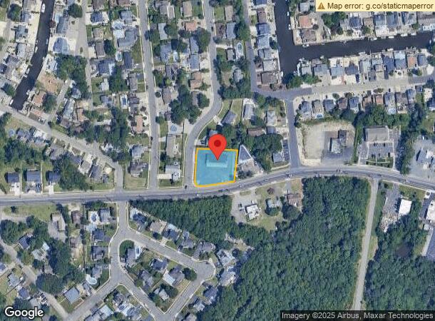  284 Mantoloking Rd, Brick, NJ Parcel Map