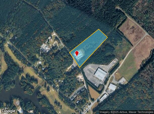 1645 V F W Rd, West Point, VA Parcel Map