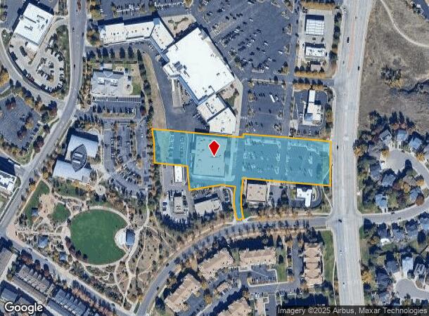  9291 S Broadway, Highlands Ranch, CO Parcel Map