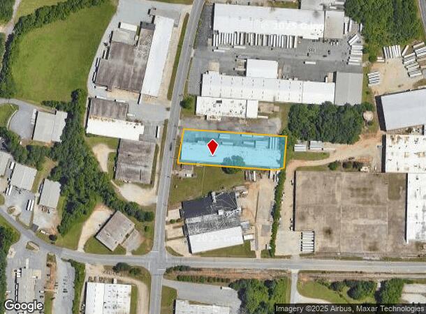 2223 Shore St, High Point, NC Parcel Map