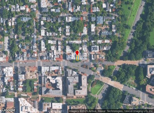  2815 M St Nw, Washington, DC Parcel Map