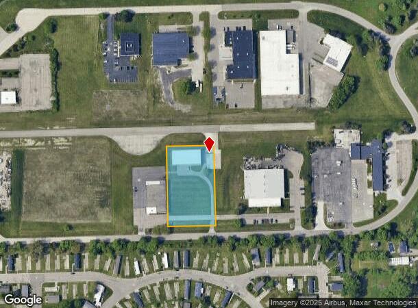 3020 Airpark Dr S, Flint, MI Parcel Map