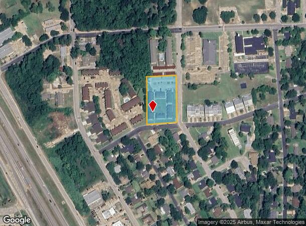  2002 20Th St, Huntsville, TX Parcel Map