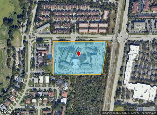  100 W Hidden Valley Blvd, Boca Raton, FL Parcel Map