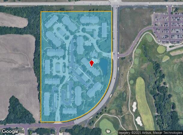  11101 W 136Th St, Overland Park, KS Parcel Map