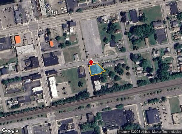  21 E 2Nd St, Dunkirk, NY Parcel Map