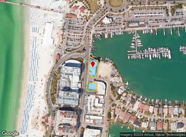  101 Coronado Dr, Clearwater Beach, FL Parcel Map