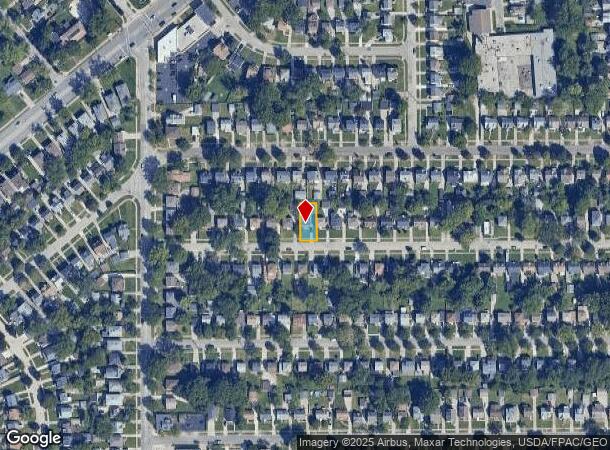 20251 Crystal Ave, Euclid, OH Parcel Map