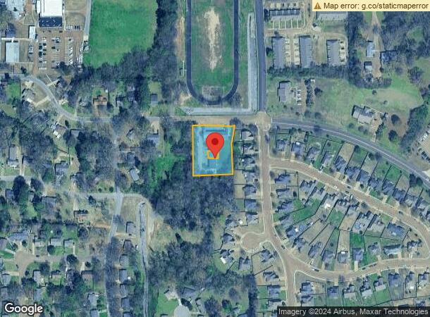  205 Vaiden Dr, Hernando, MS Parcel Map