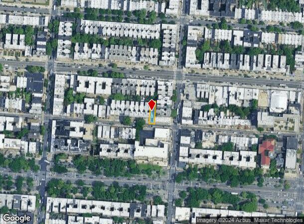  1277 Lincoln Pl, Brooklyn, NY Parcel Map