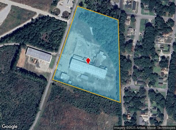  1549 Vance St, Rocky Mount, NC Parcel Map