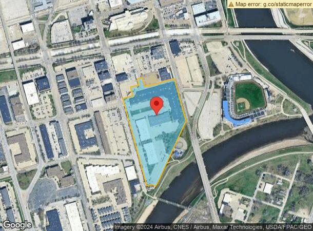  525 Sw 5Th St, Des Moines, IA Parcel Map