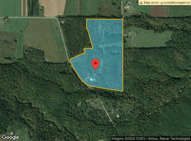  7632 Centerville Rd, Fillmore, NY Parcel Map