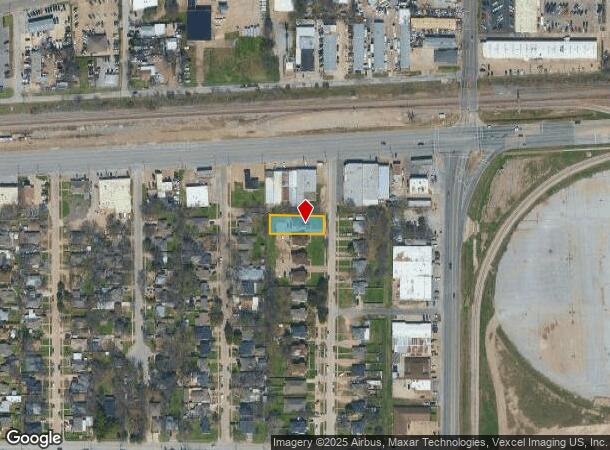  211 Se 13Th St, Grand Prairie, TX Parcel Map