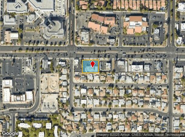  3201 W Sahara Ave, Las Vegas, NV Parcel Map