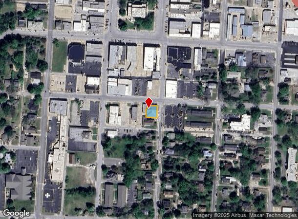  117 E Hickory St, Neosho, MO Parcel Map