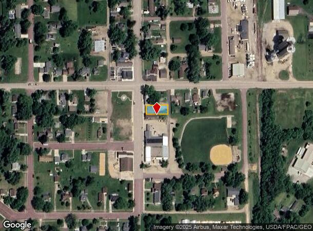  512 Broadway St, Hartland, MN Parcel Map