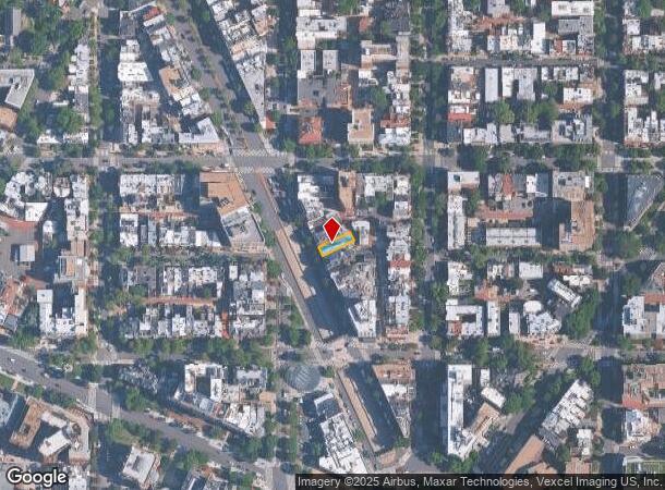  1625 Connecticut Ave Nw, Washington, DC Parcel Map
