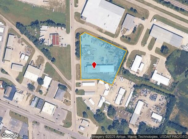212 N Evans Rd, Evansdale, IA Parcel Map