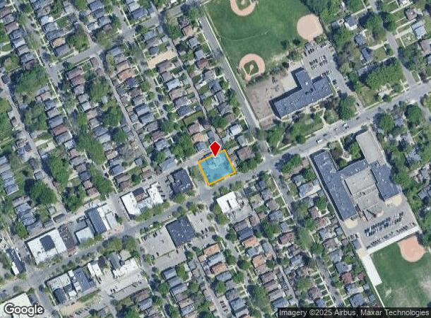 15301 Kercheval Ave, Grosse Pointe Park, MI Parcel Map