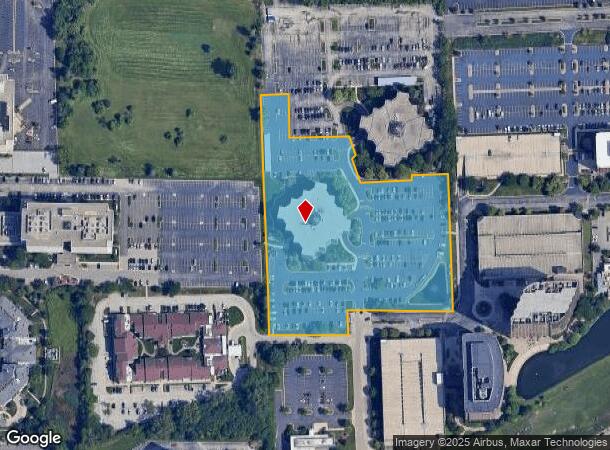  2 Transam Plaza Dr, Oakbrook Terrace, IL Parcel Map