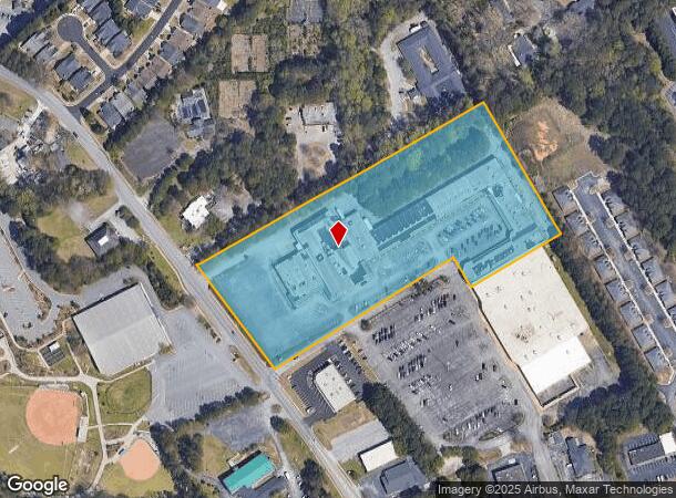 2110 Mcgee Rd, Snellville, GA Parcel Map