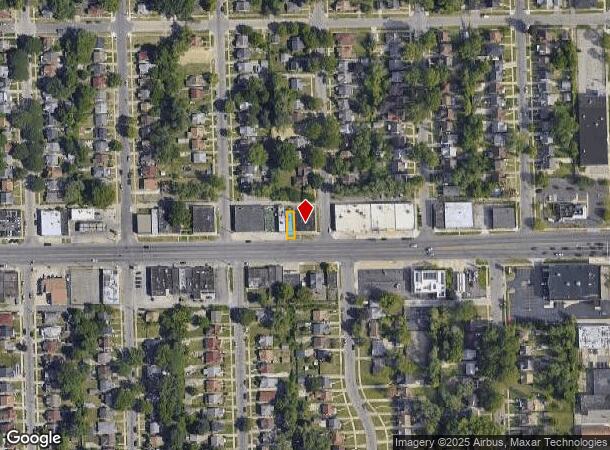  15834 W 7 Mile Rd, Detroit, MI Parcel Map