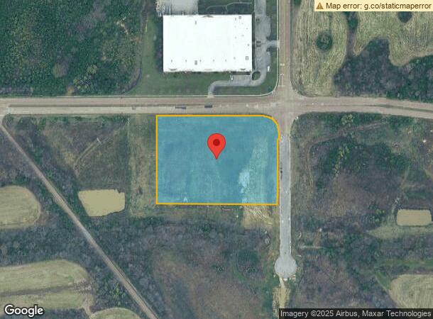  12353 E Shelby Dr, Collierville, TN Parcel Map