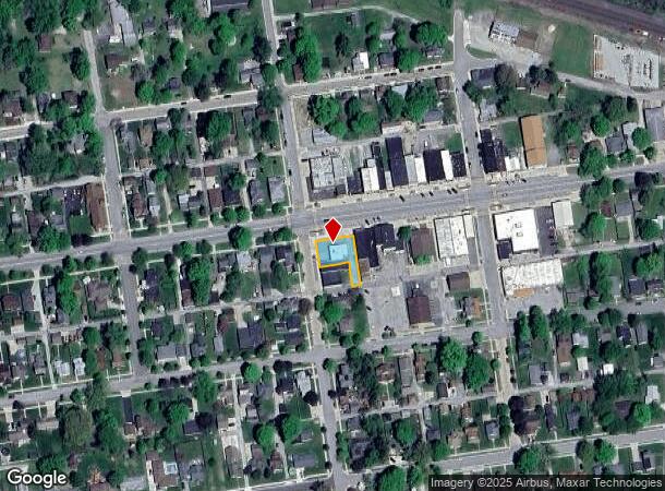  102 E Michigan St, New Carlisle, IN Parcel Map