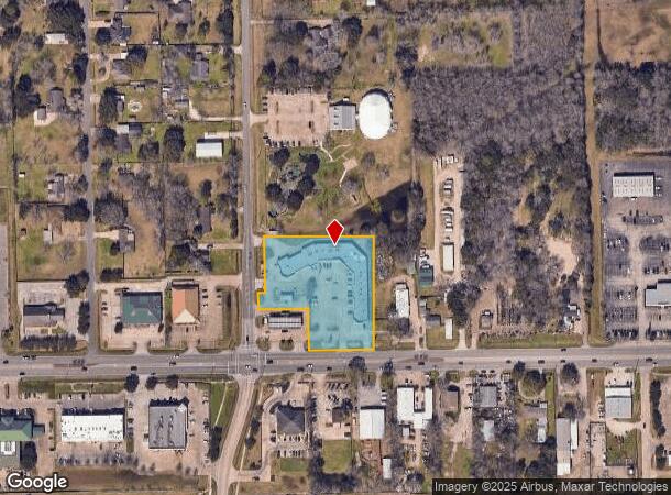 6051 Broadway St, Pearland, TX Parcel Map