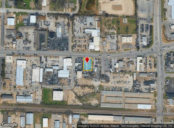  704 E Division St, Arlington, TX Parcel Map