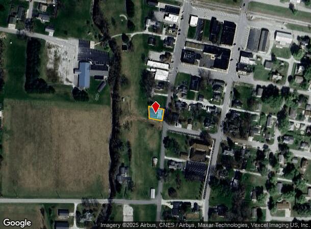 208 S Illinois St, Wanatah, IN Parcel Map