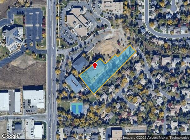  5460 Ward Rd, Arvada, CO Parcel Map