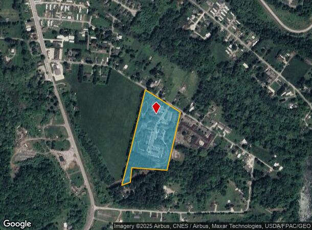  45 E 4Th St, The Plains, OH Parcel Map