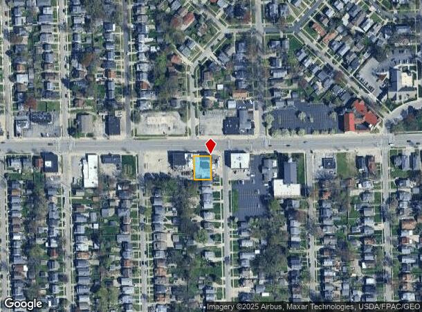 1405 W Sylvania Ave, Toledo, OH Parcel Map