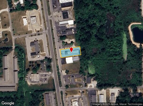 808A S Huntington St, Syracuse, IN Parcel Map