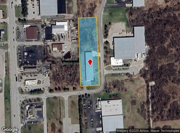 620 Industrial Park Dr, Imlay City, MI Parcel Map
