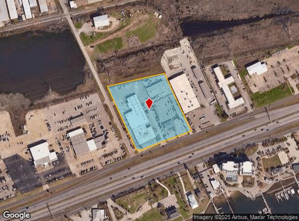  7626 Broadway St, Galveston, TX Parcel Map